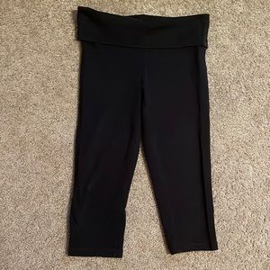 Black Cropped Leggings